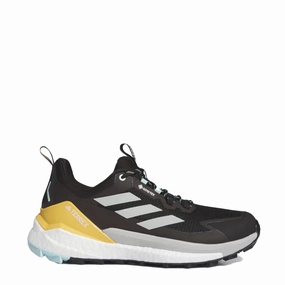 Adidas Terrex Free Hiker 2.0 Low Gore-Tex Hiking Shoes Core Black / Wonder Silver / Semi Flash Aqua Hiking Boots Size 4