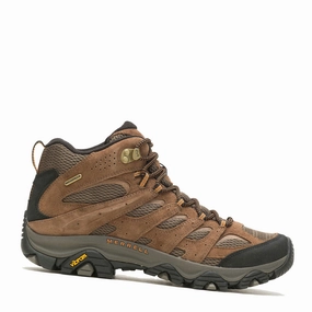 Men's Merrell, Moab 3 Mid Waterproof Hiking Boot - Wide Width Adidas Hiking Boots Sale