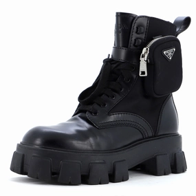 Monolith Combat Boots Leather and Nylon Zombie Combat Boots