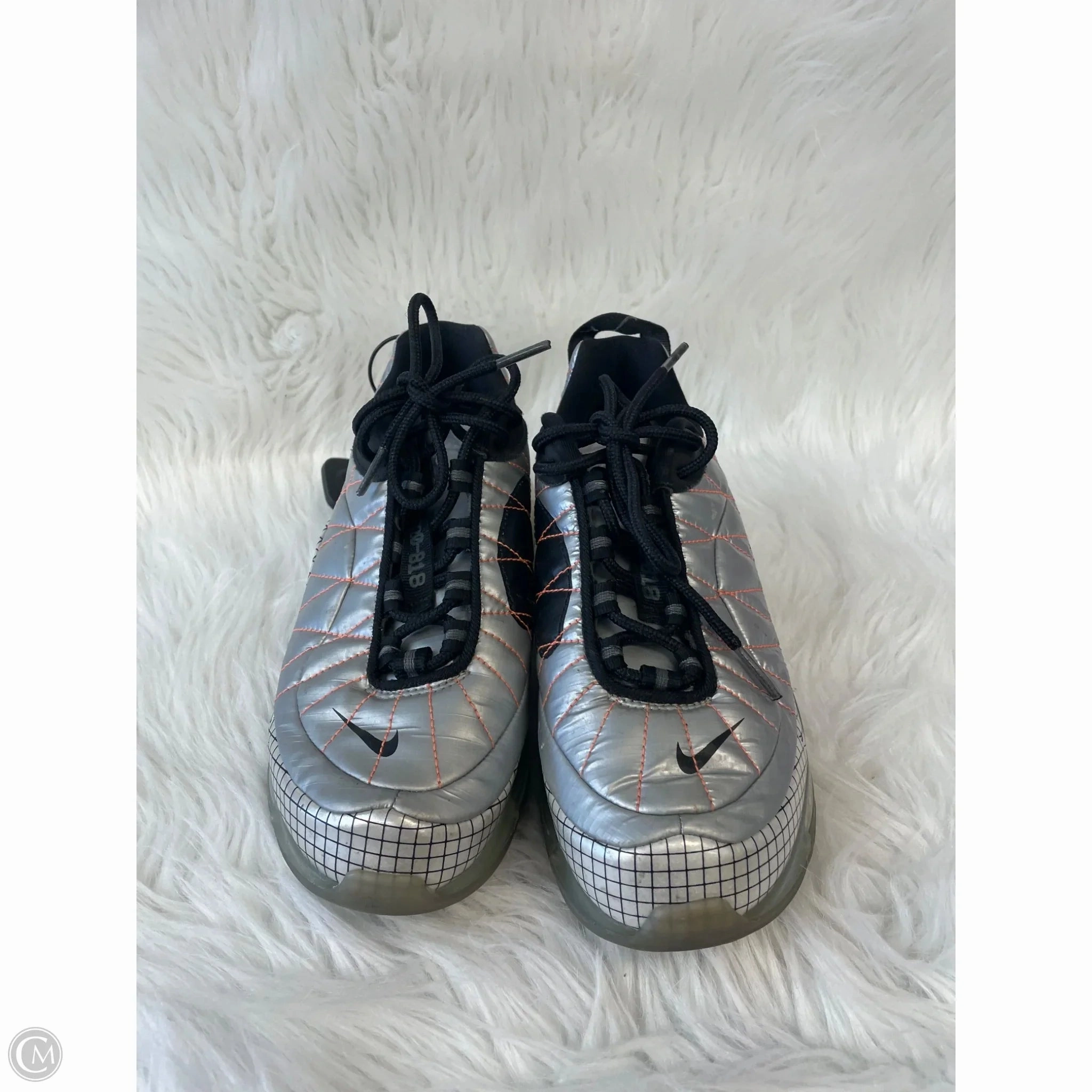 Shoes Athletic By Nike In Grey & Orange, Size: 7 Gold Nike Shoes