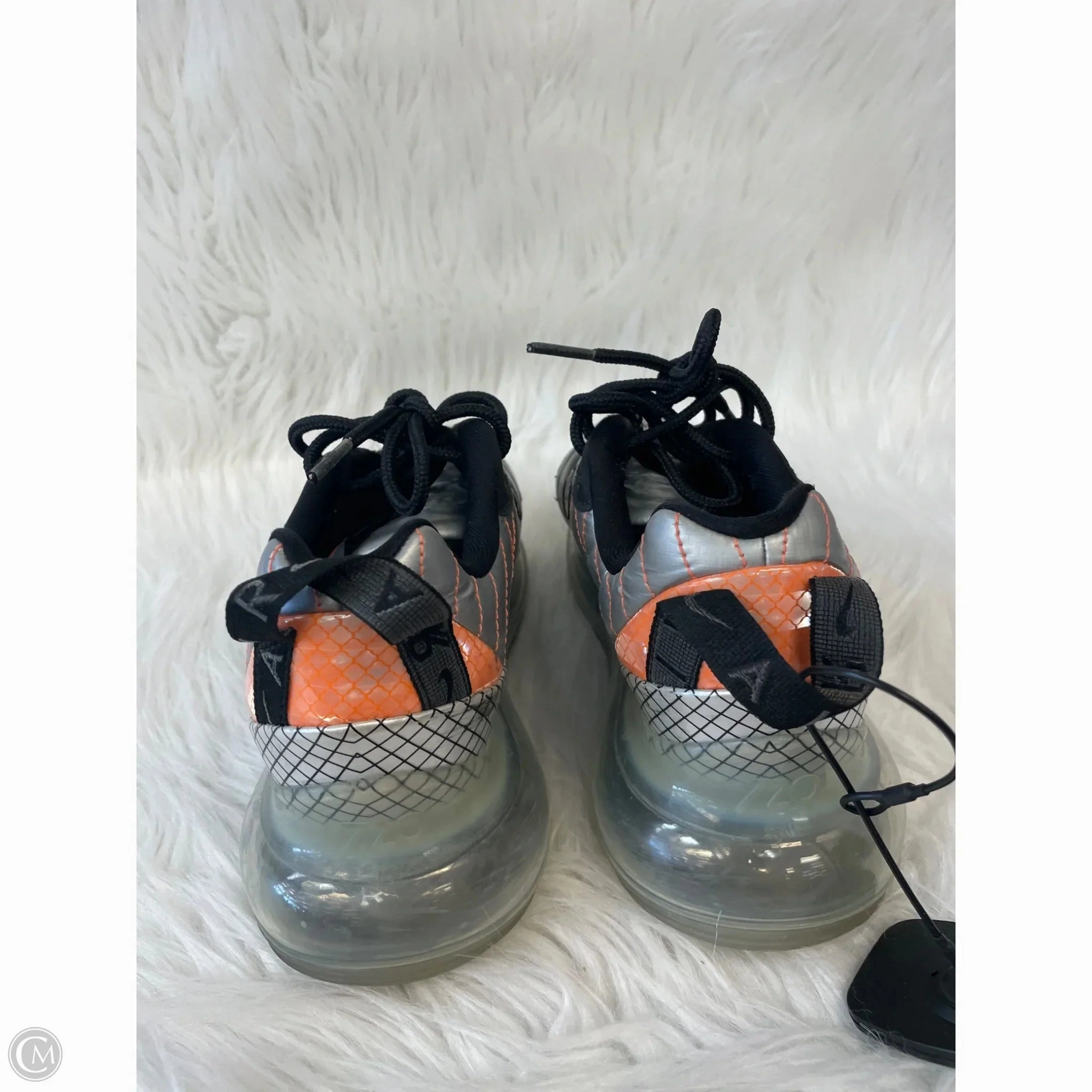 Sale For Nike Shoes Shoes Athletic By Nike In Grey & Orange, Size: 7
