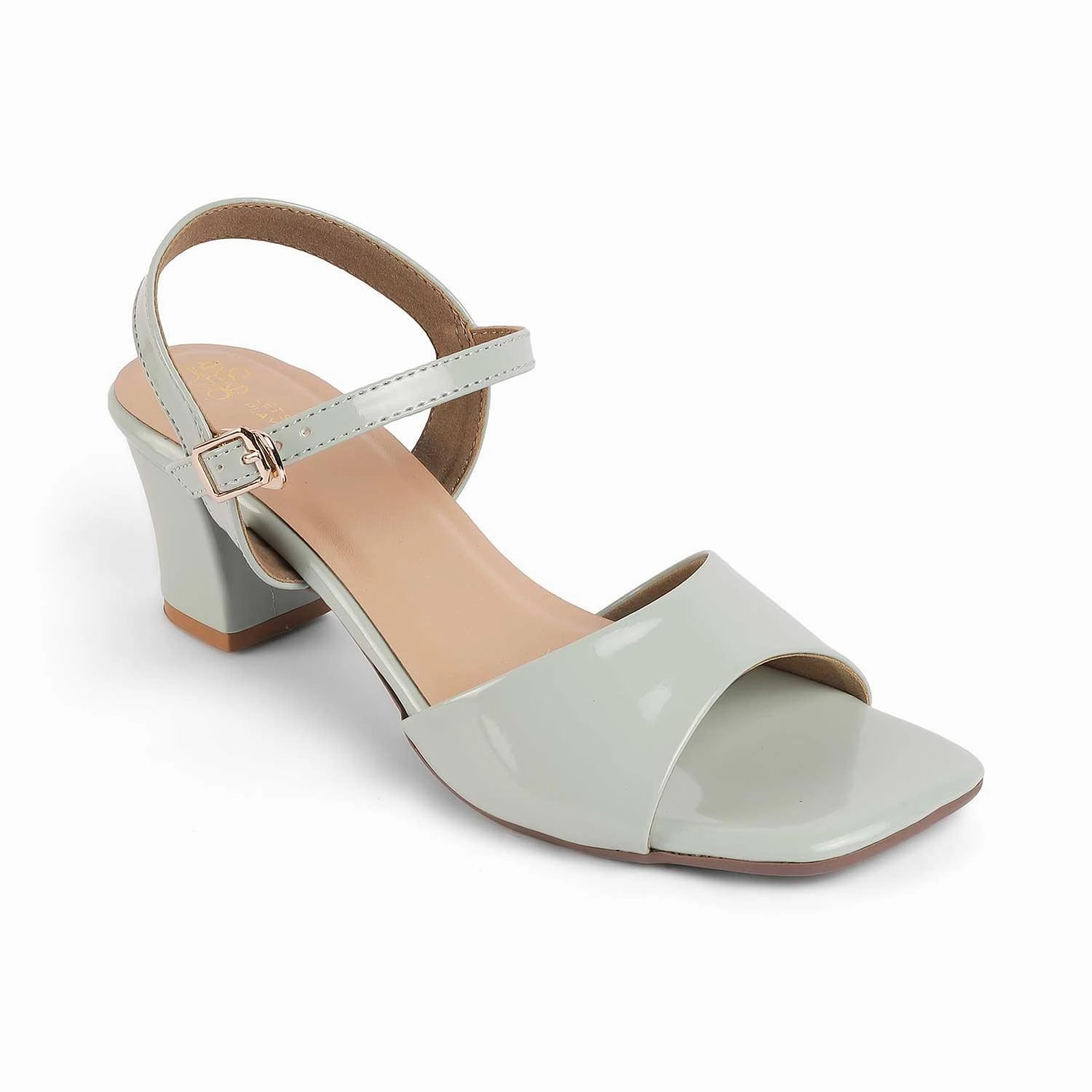 Tresmode Solor Green Women's Casual Block Heel Sandals Multicolor Sandals