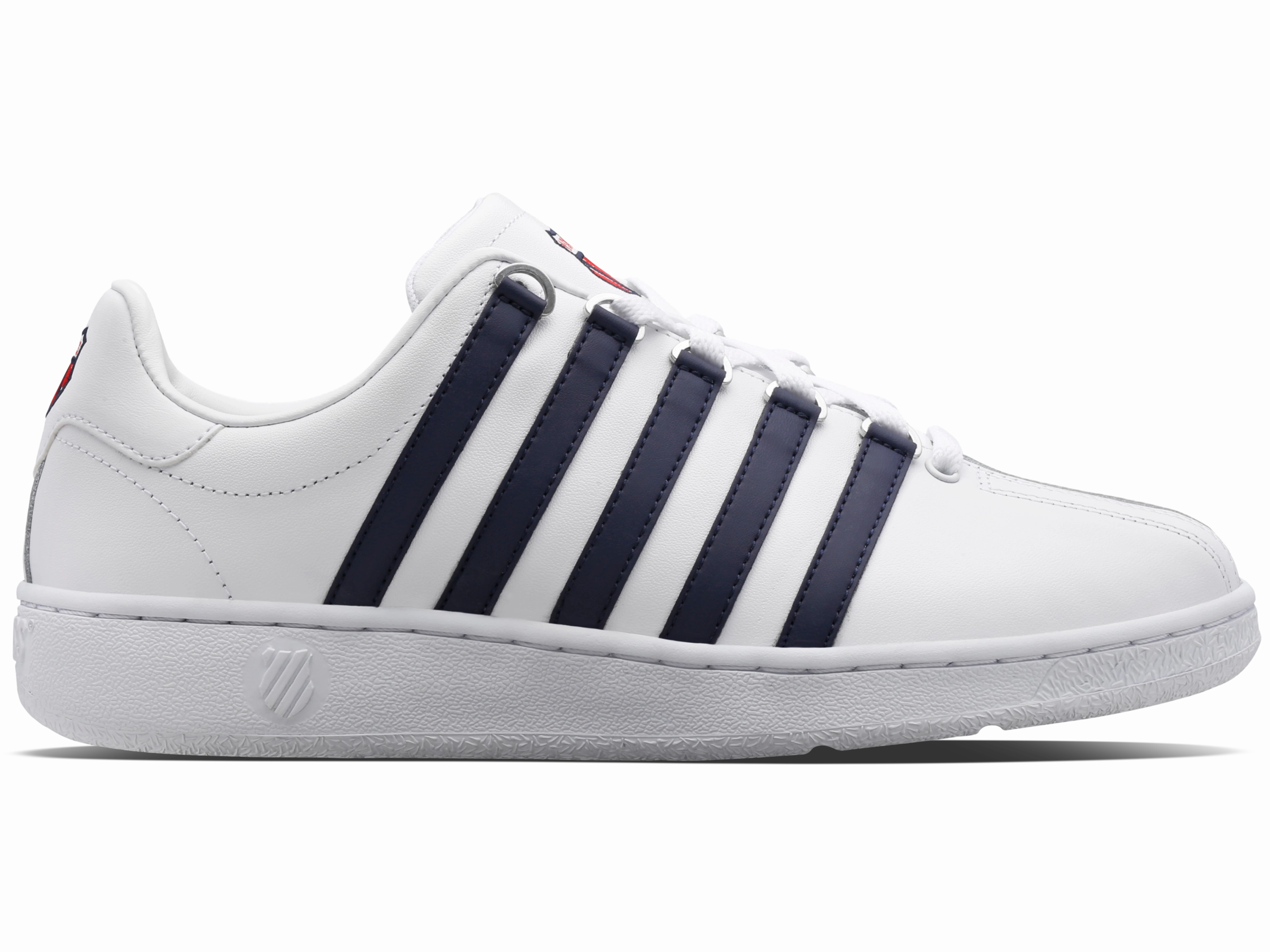 07321-109-XW | CLASSIC VN | WHITE/WHITE/NAVY 90s Tennis Shoes