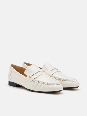 Silvia Accented Penny Loafers Loafers Street Style