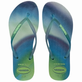Flip Flops Reviews HAVAIANAS SLIM METALLIC RAINBOW- CITRONELA