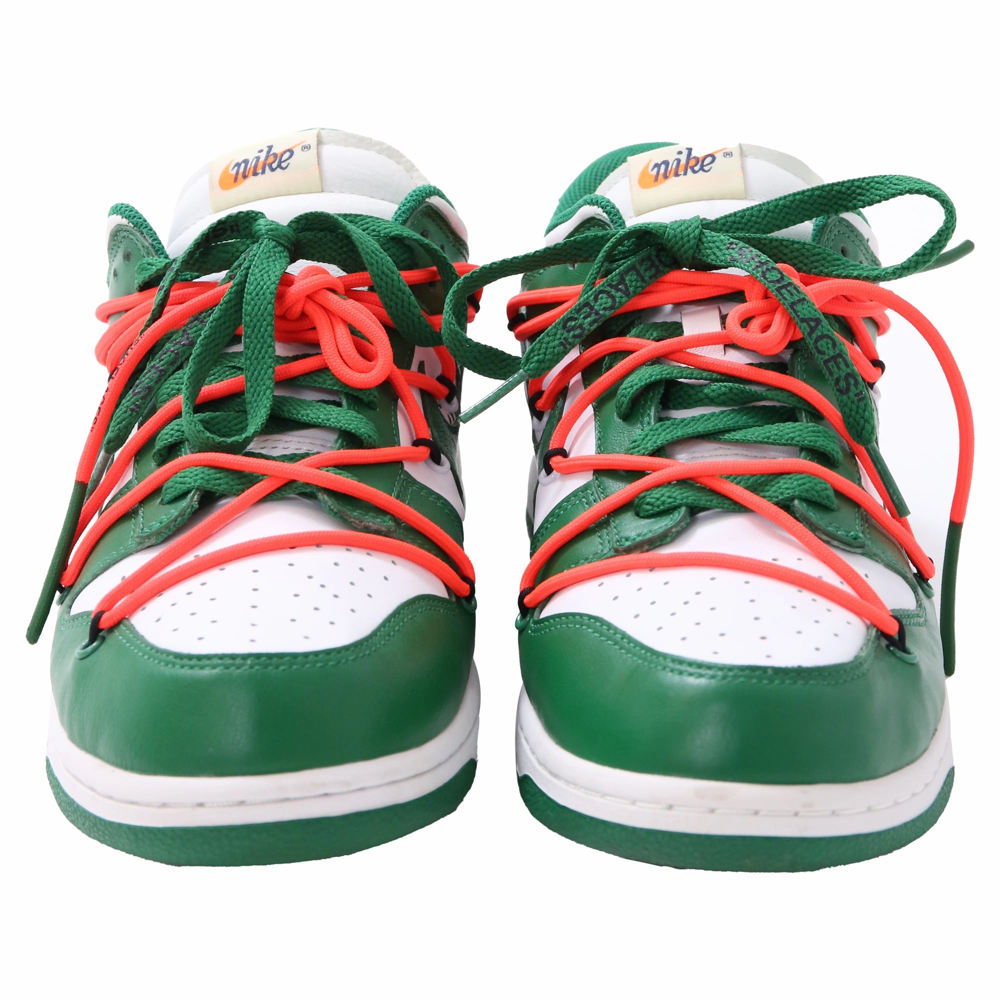 United Healthcare And Silver Sneakers Nike x Off-White Dunk Low Sneakers in Pine Green Leather
