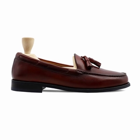 Maison Margiela Loafers Mitchell - Men's Oxblood Calf Leather Loafer
