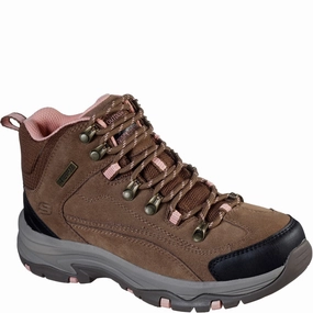 Barefoot Hiking Boots Waterproof Skechers Relaxed Fit: Trego - Alpine Trail Boot