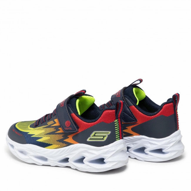 Skechers S Light Vortex Flash Zorent 400600L/NVMT navy multi Sneakers With Velcro Straps