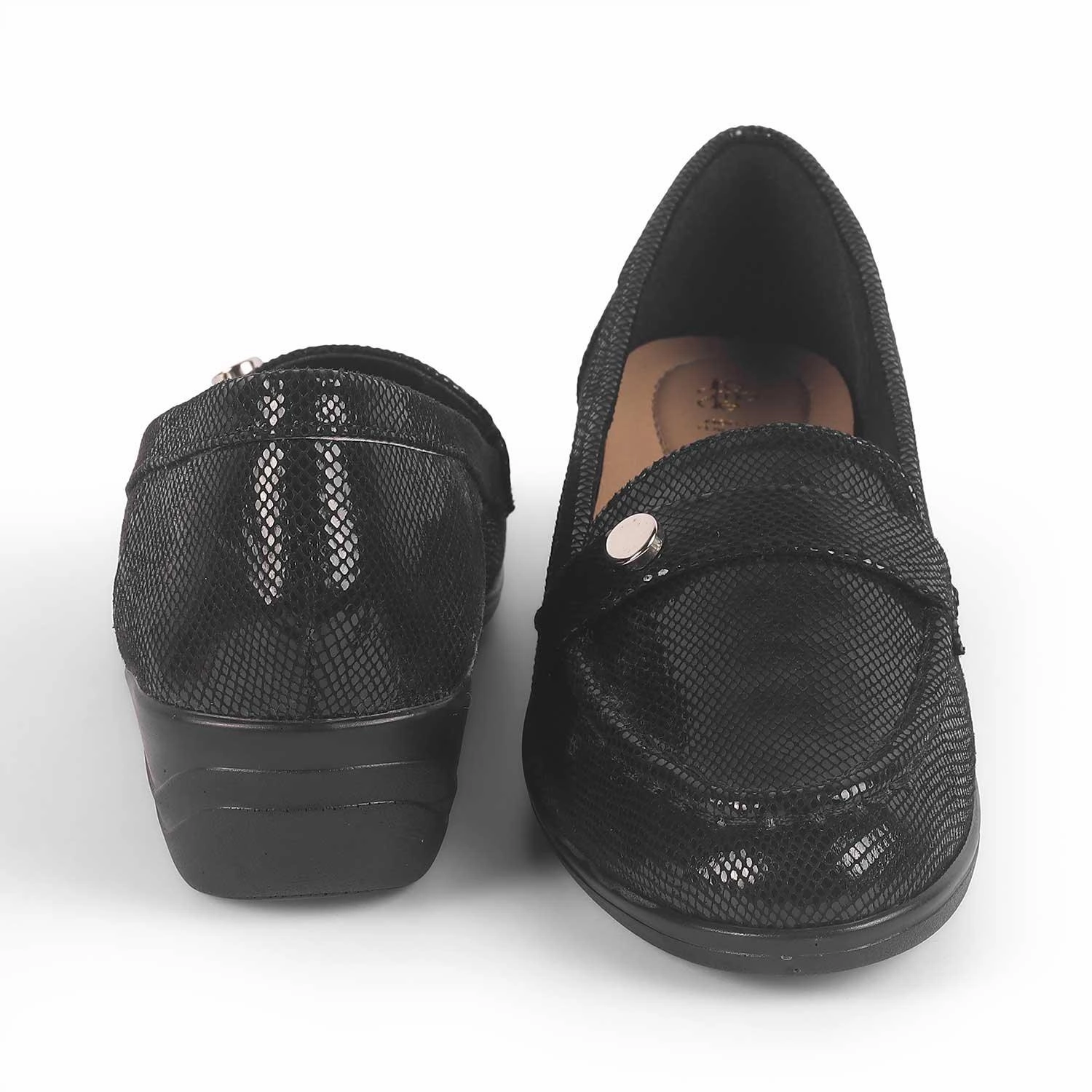 Loafers Wexford Pa Tresmode Marcoval Black Women's Dress Wedge Loafers