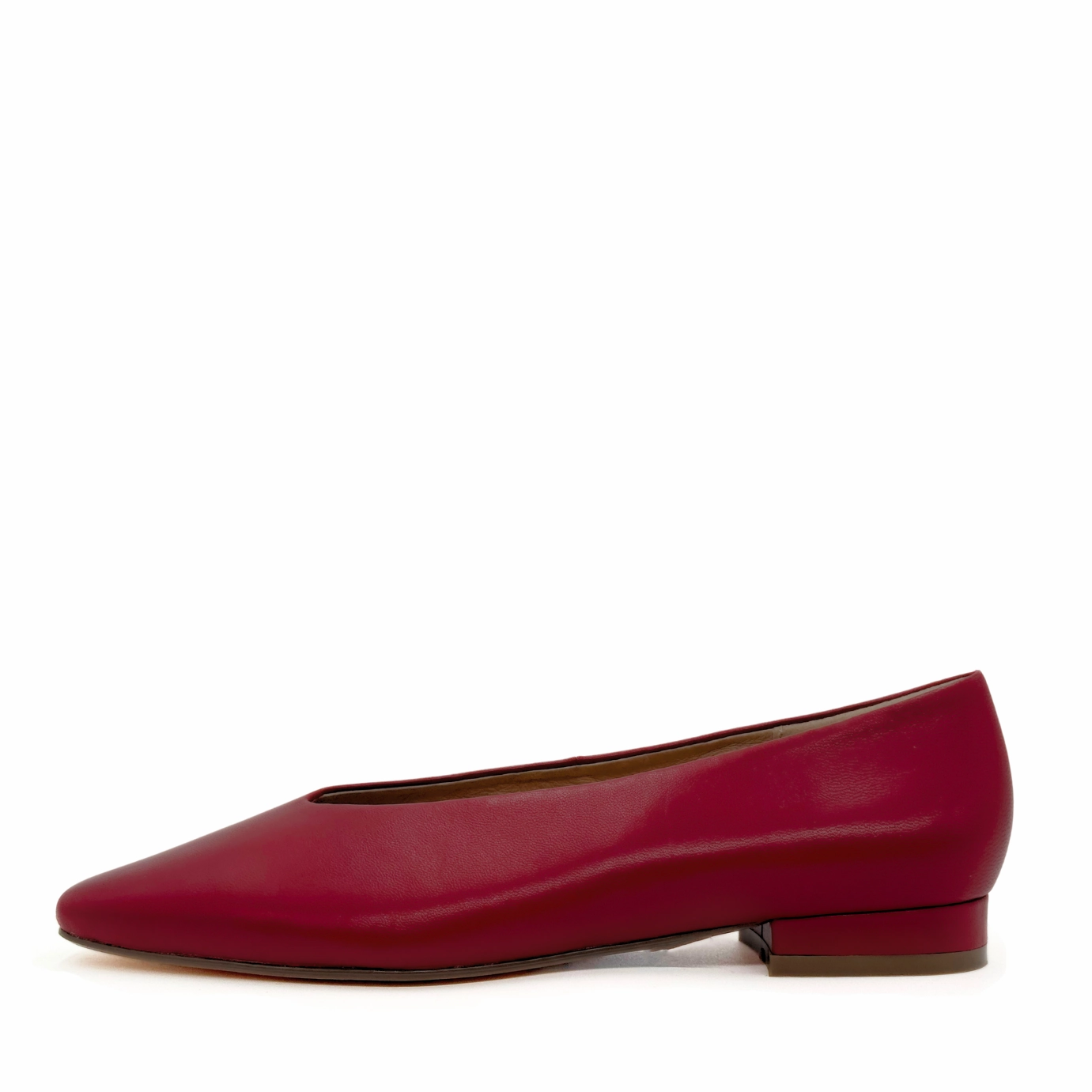Slick Ballet Flats Flat Point Toe Shoes
