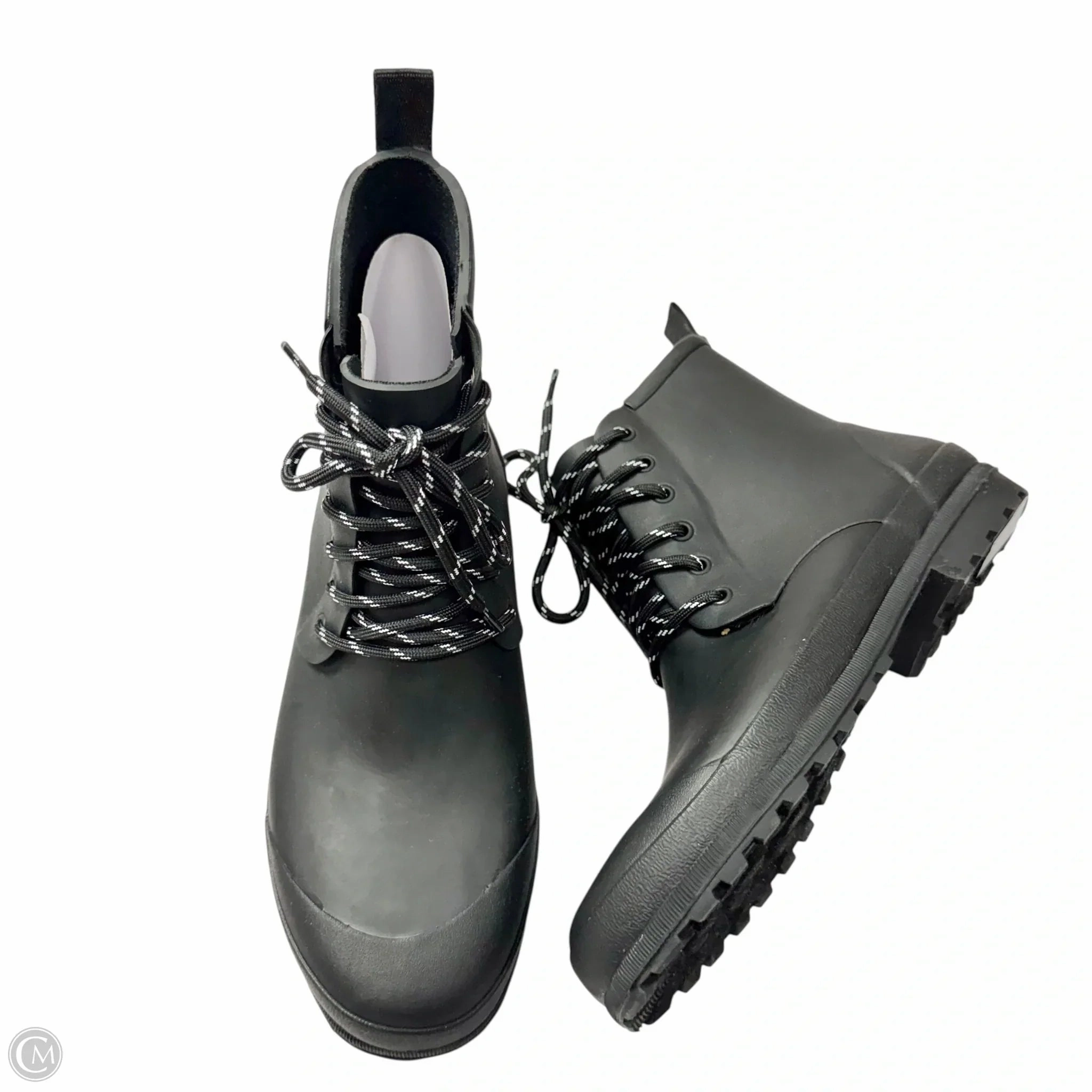 London Fog Wembley Rain Boots Boots Rain By Madewell In Black, Size: 8