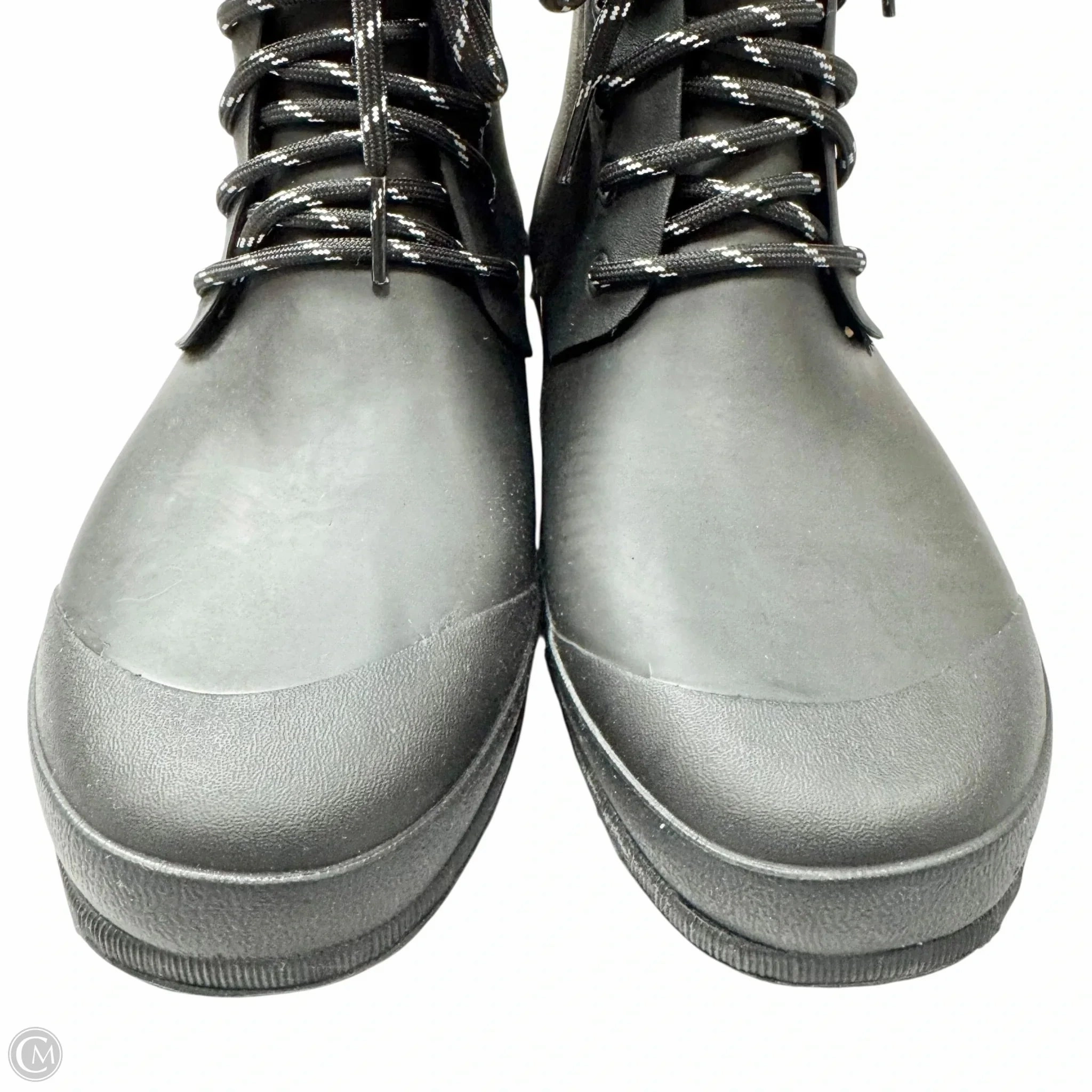 Coach Moto Rain Boot Boots Rain By Madewell In Black, Size: 8