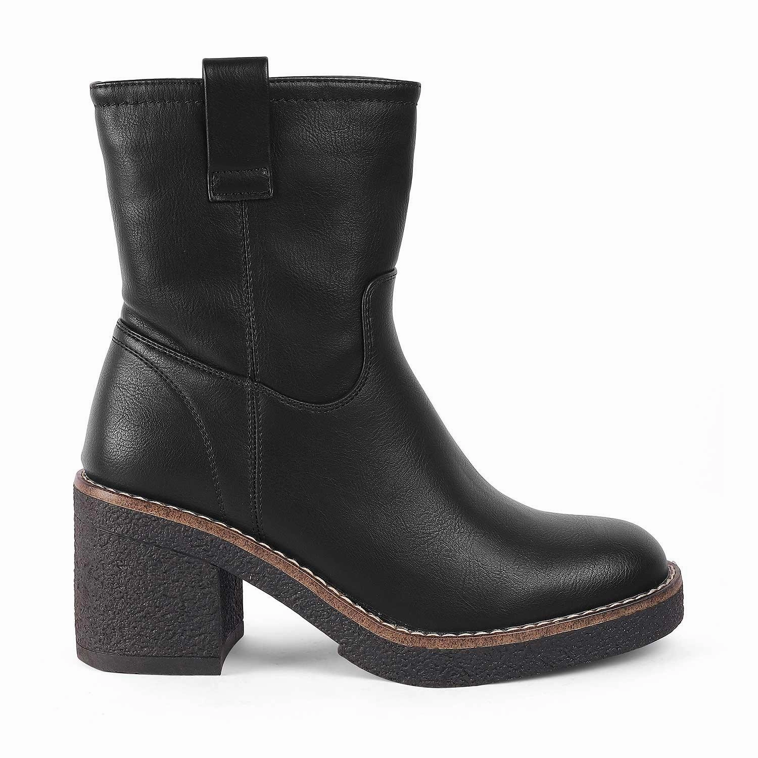 Tresmode Gallen Black Women's Ankle-length Boots New Timberland Boots