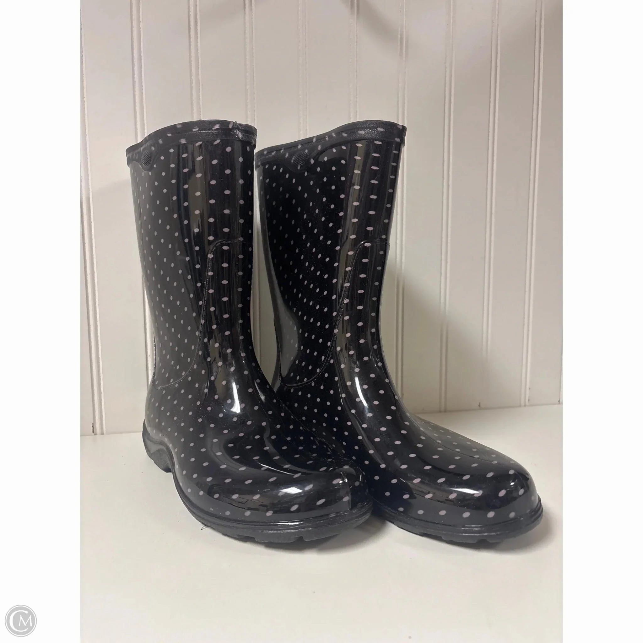 Boots Rain By Clothes Mentor In Black, Size: 7 Ankle Rain Boots Near Me