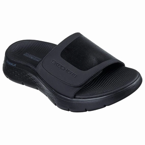 ON-THE-GO GOWALK FLEX - SANDBAR - BLACK BLACK Baguette Slippers