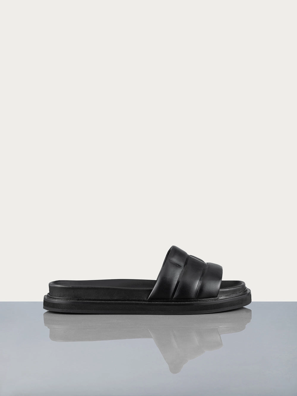 Men's Sandal -- Noir Albert Slippers