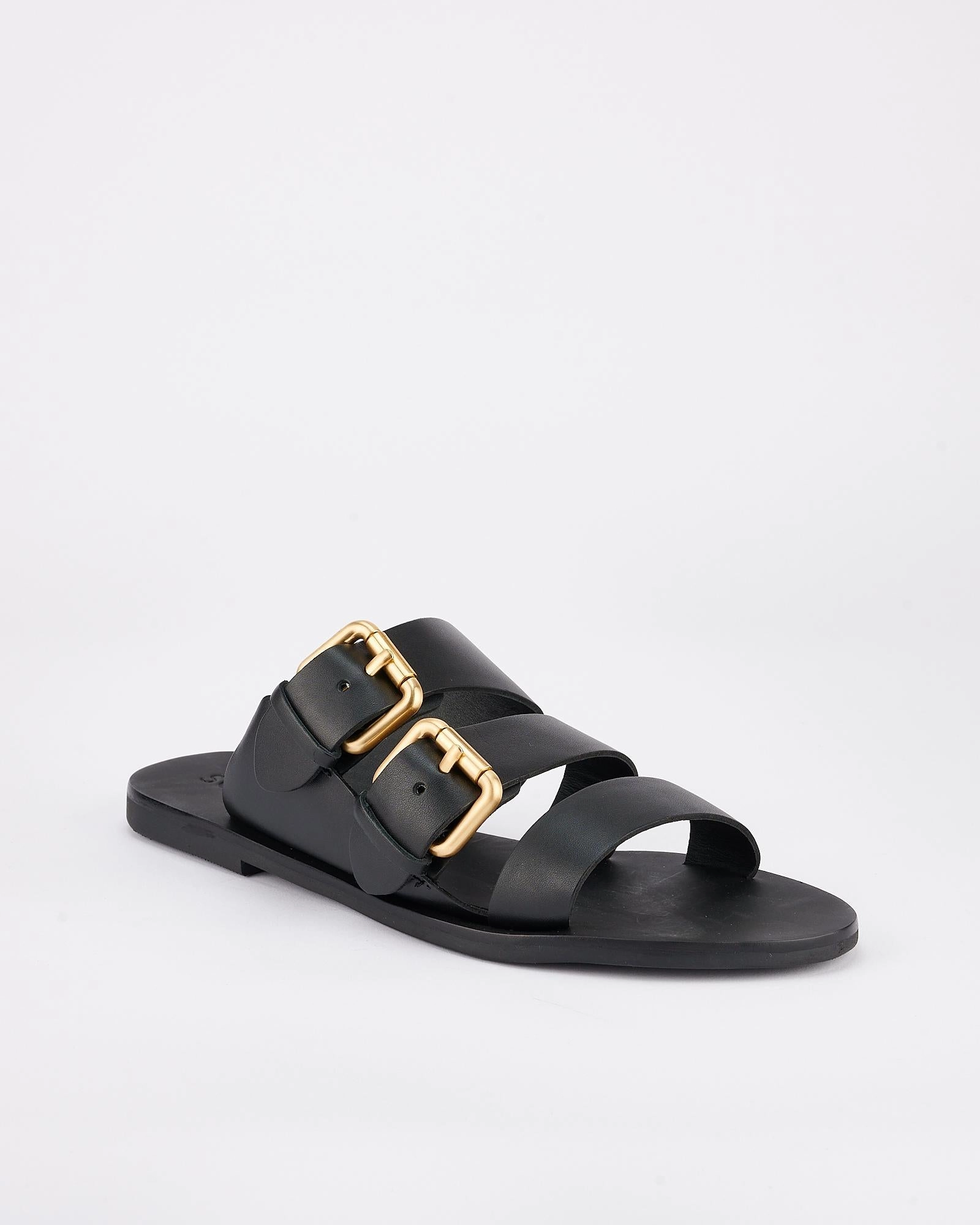 Sensei Slide Black/Gold Margiela Slippers