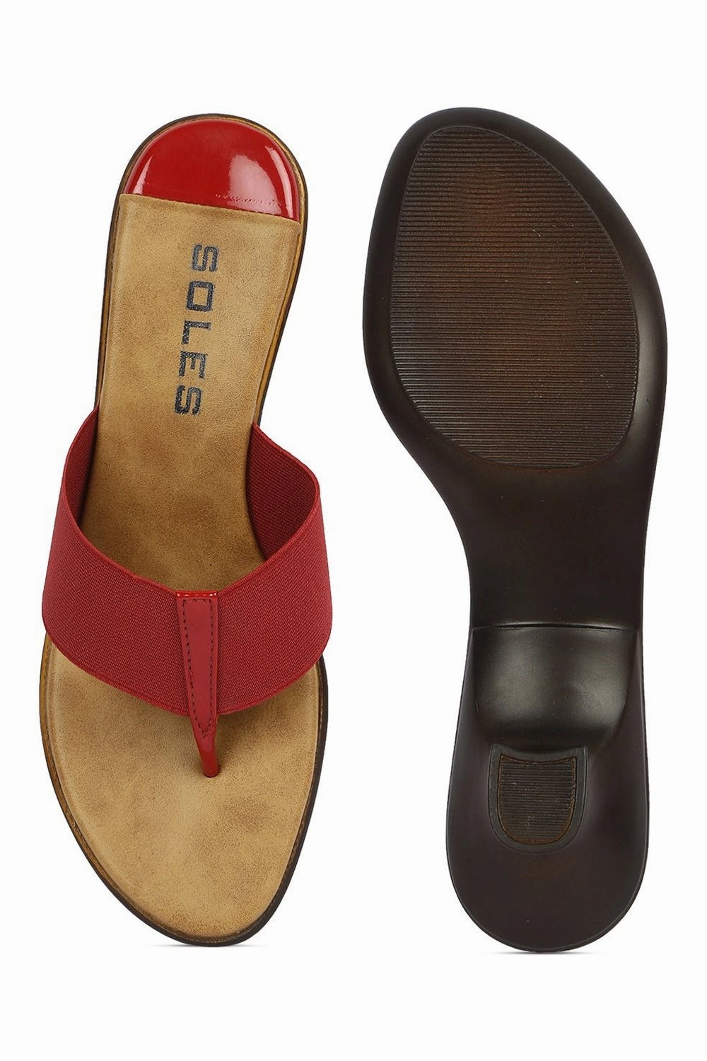 High Heels Sneakers SOLES Maroon Heels - Unique & Stylish Footwear