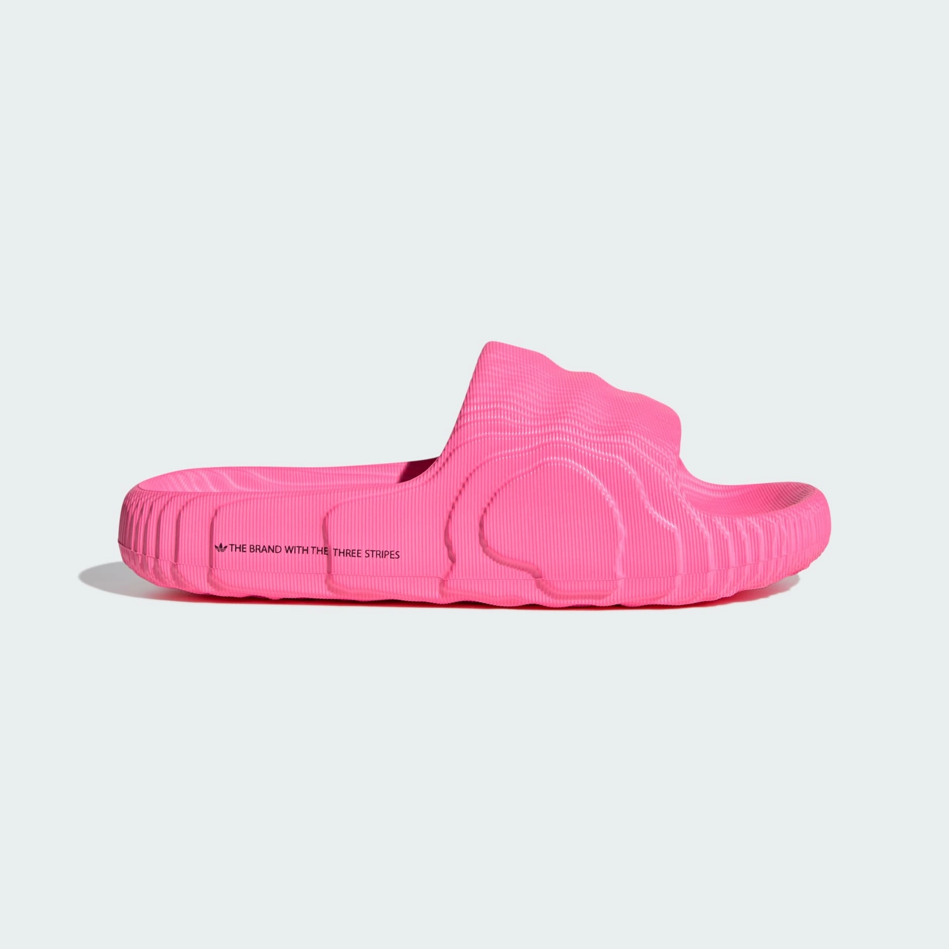 ADILETTE 22 SLIDES - Lucid Pink / Core Black / Lucid Pink The Gathering Slippers