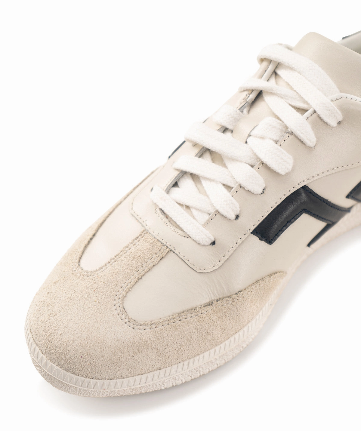 Sneakers MATHILDE Crme et Noir Dolce & Gabbana Portofino Sneakers