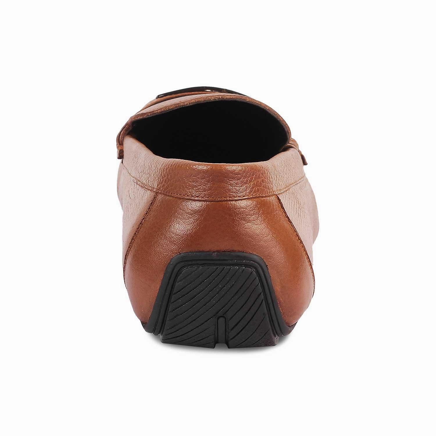 Loafers Block The Odry Tan Men's Leather Driving Loafers Tresmode