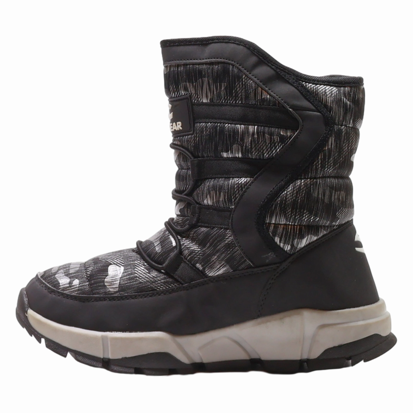 HOBIBEAR Snow Boots Black Synthetic Mens UK 7 Columbia Insulated Snow Boots
