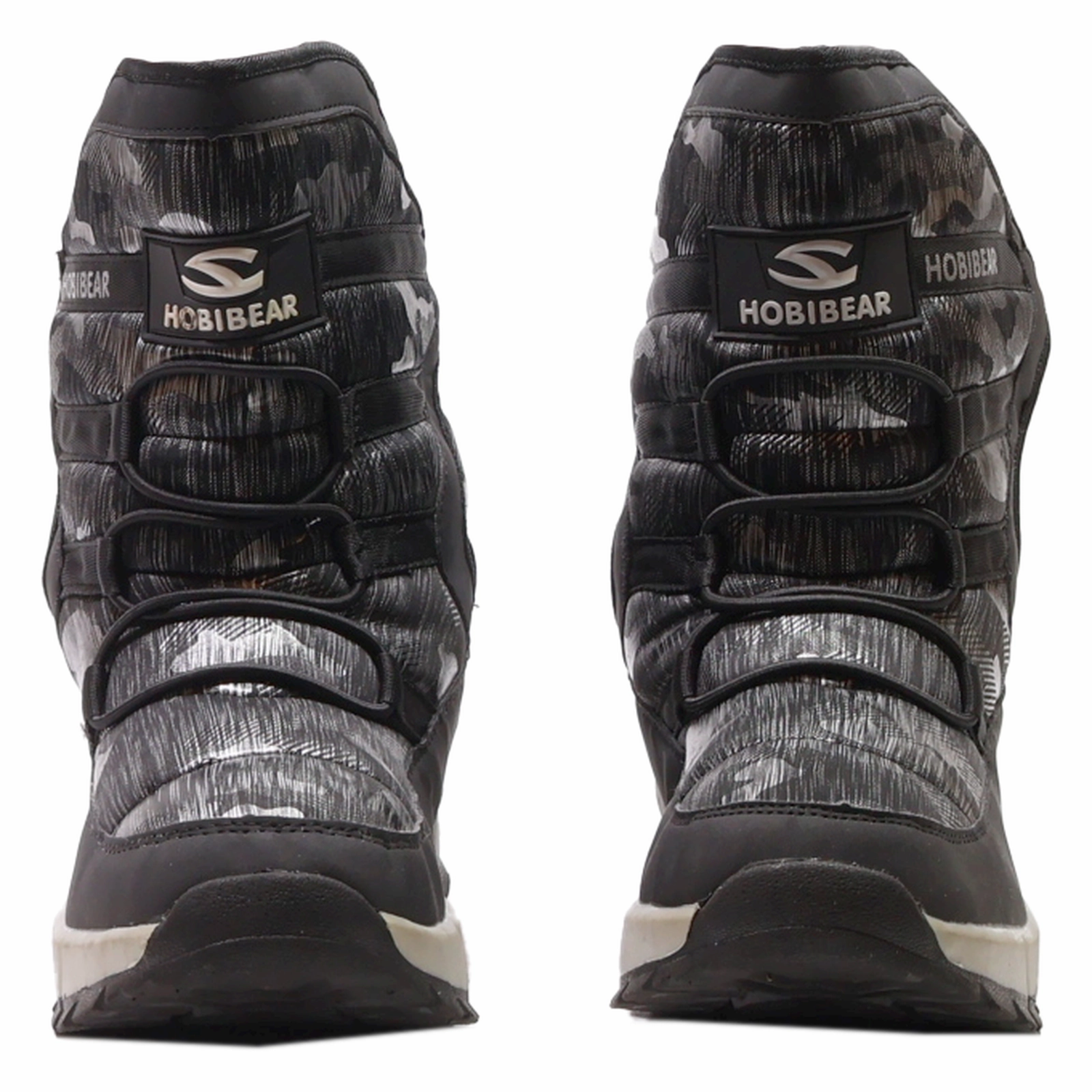 HOBIBEAR Snow Boots Black Synthetic Mens UK 7 Coach Snow Boots Signature