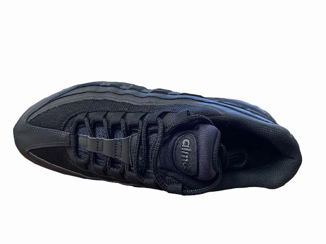 Cleaning Sneakers Baking Soda Nike scarpa sneakers da uomo Air Max 95 Essential CI3705 001 nero-grigio scuro