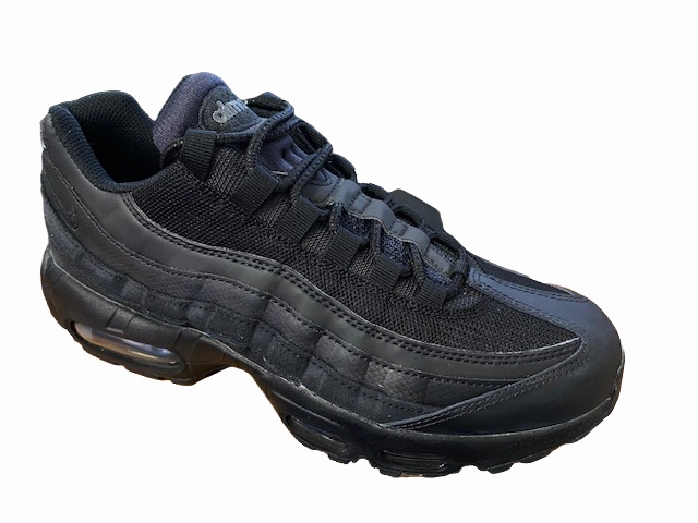Nike scarpa sneakers da uomo Air Max 95 Essential CI3705 001 nero-grigio scuro Vince Warren Sneakers
