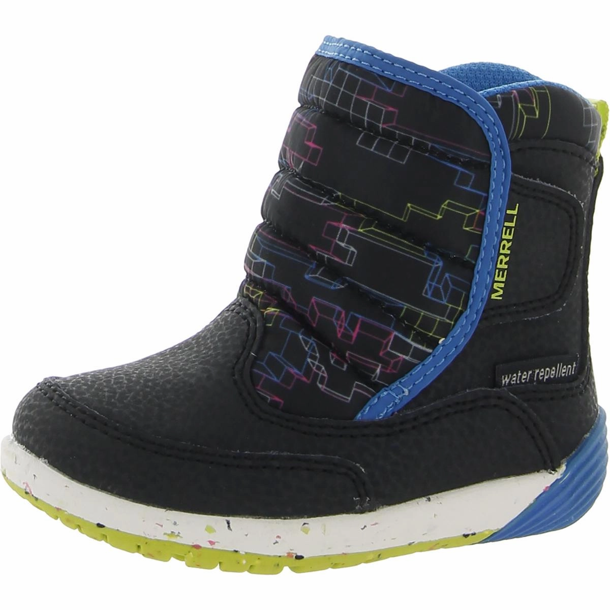 Bare Steps Boys Toddler Puffer Winter & Snow Boots Minimalist Snow Boots