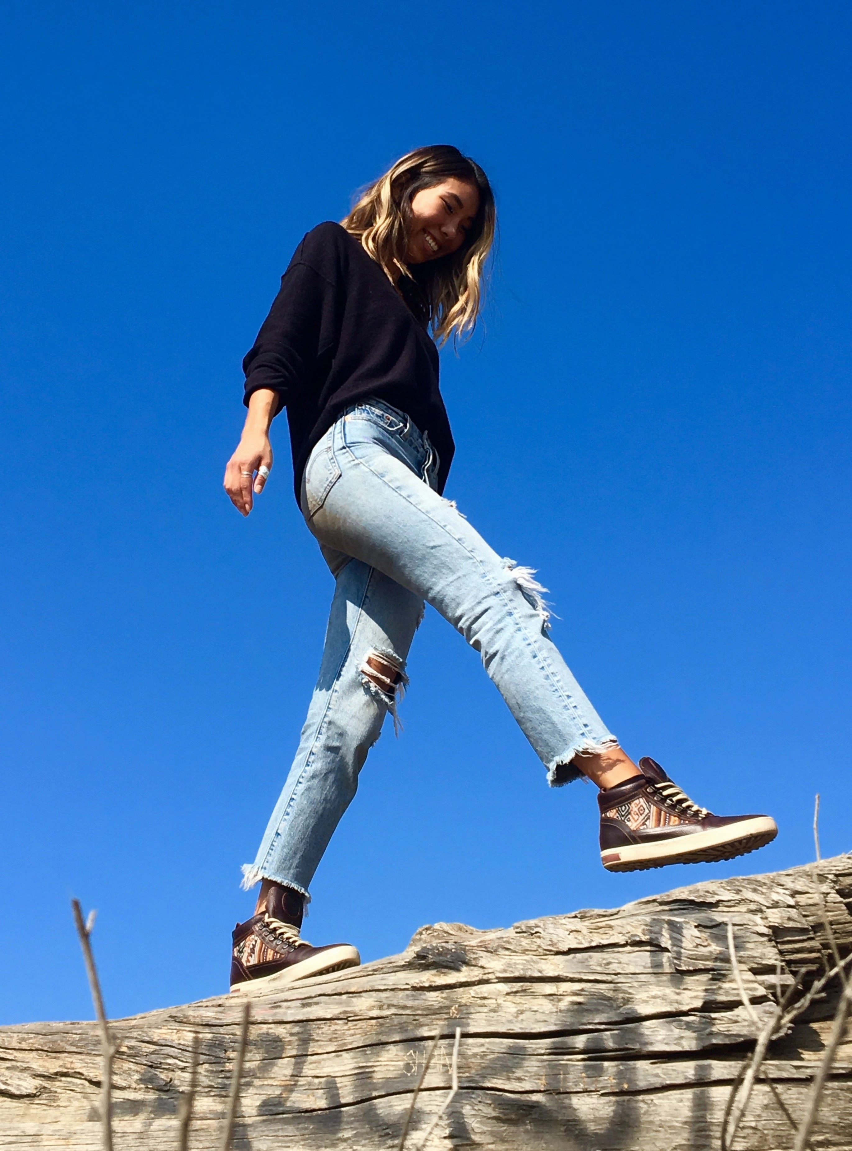 Khombu Hiking Boots Summit Brown Leather Camping Boot