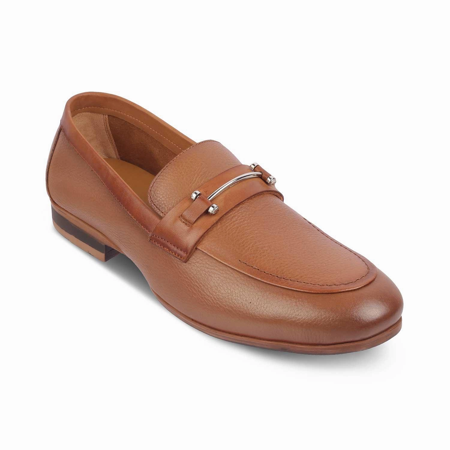 The Bone Tan Men's Leather Loafers Tresmode Stacy Adams Loafers