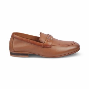 Lemaire Square Toe Loafers The Bone Tan Men's Leather Loafers Tresmode
