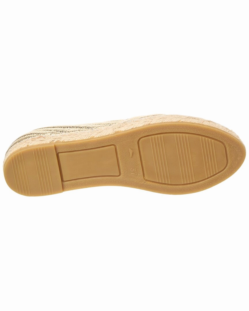 Valentino by Mario Valentino Guendalina Leather Espadrille Low Wedge Espadrilles Closed Toe