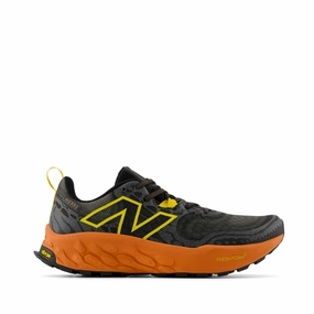 Classic Leather Ripple Trail Shoes New Balance Hierro v8 Men's Trail Running Shoes in Black/Orange AW24