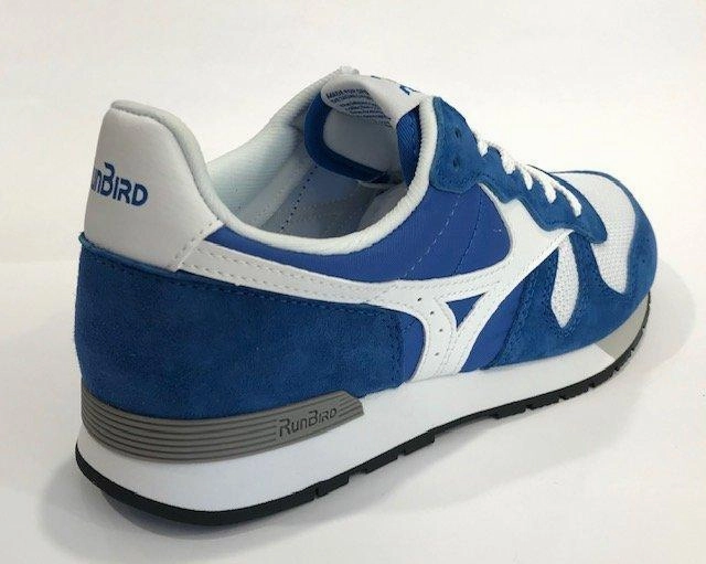 90 Sneakers Mizuno scarpa sneakers da uomo ML87 D1GA190527 bianco azzurro