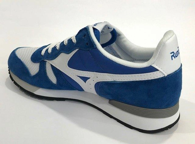 Mizuno scarpa sneakers da uomo ML87 D1GA190527 bianco azzurro Versace Shoes Sneakers