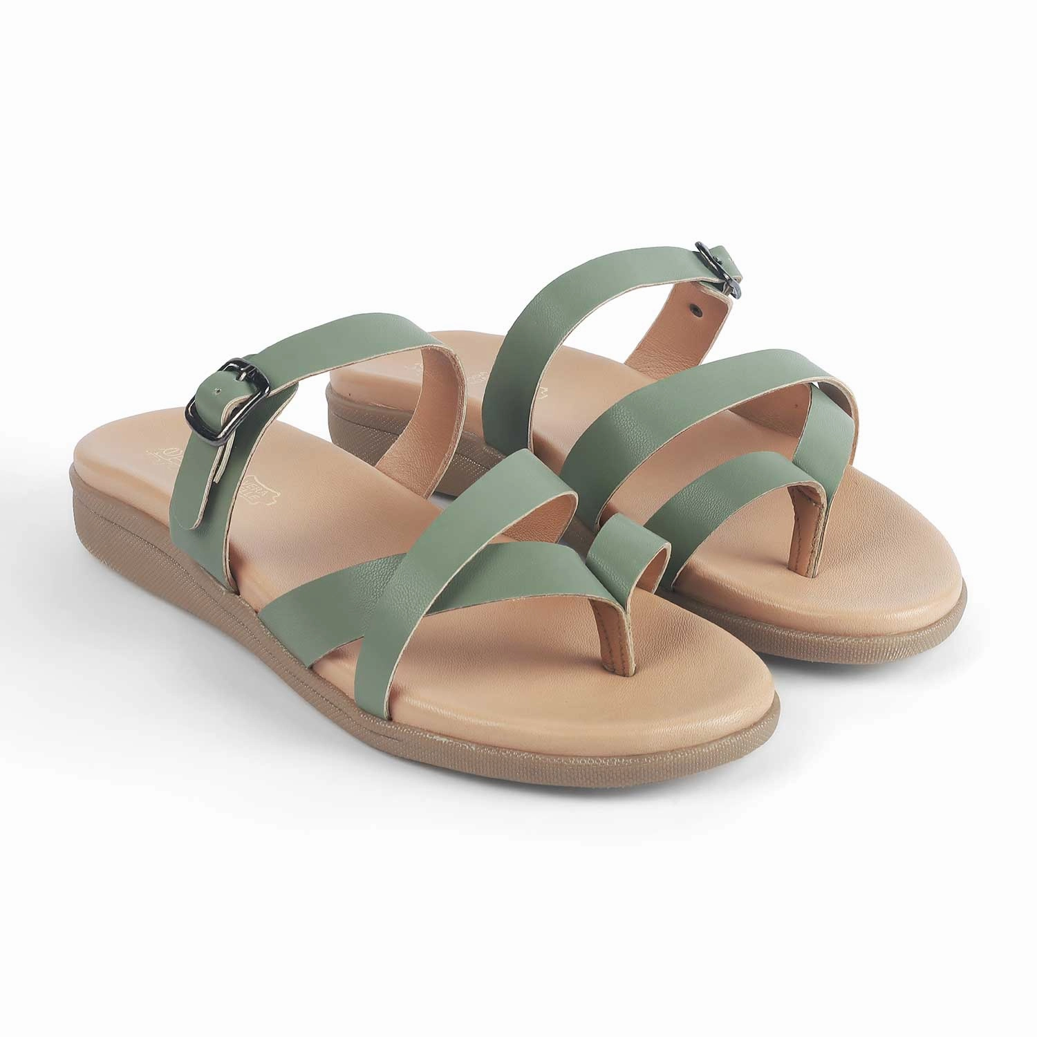 Type Of Running Shoes For Flat Feet Tresmode Mos Green Women's Casual Flats