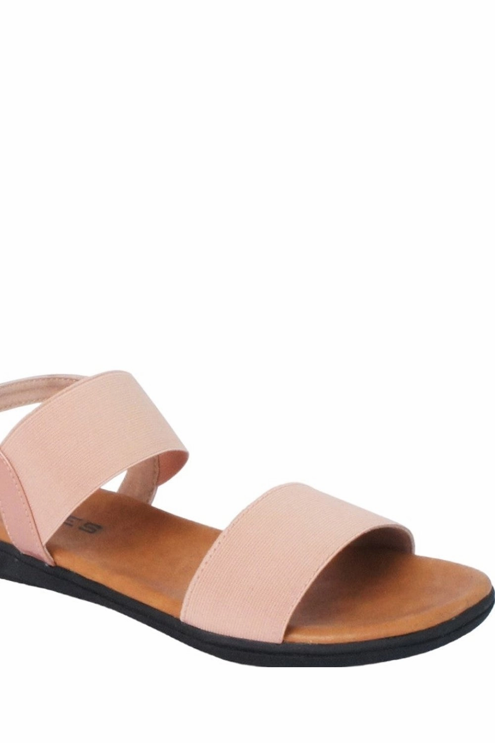 SOLES Classic Black Flat Sandals - Versatile Style for Any Occasion Resort Antigua