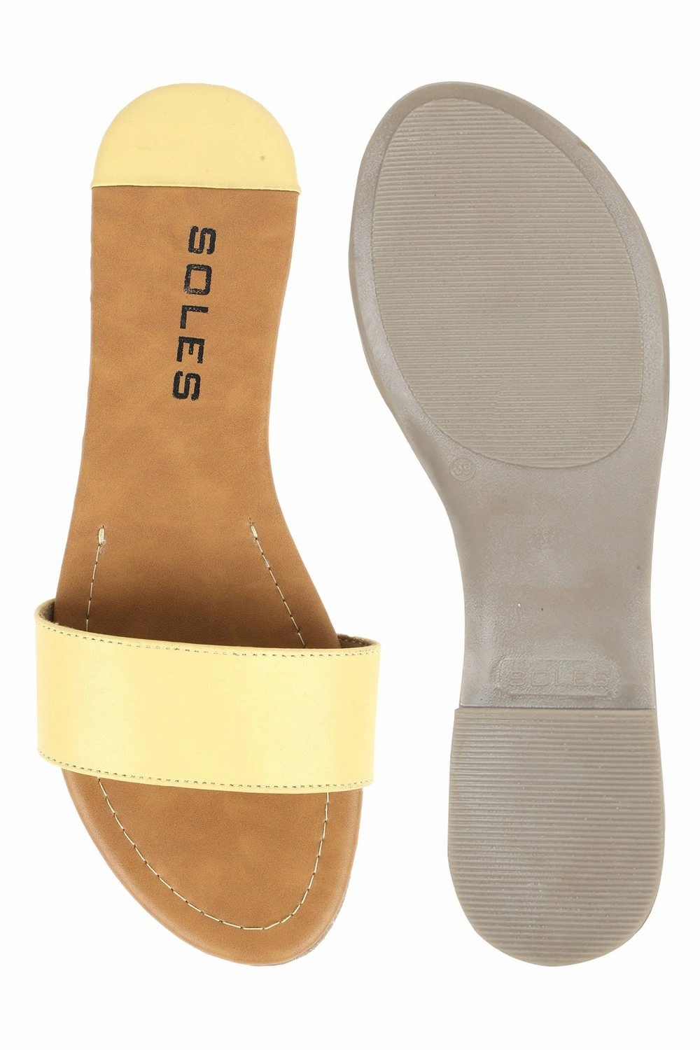 Opener Sandals SOLES Sunny Yellow Flat Sandals