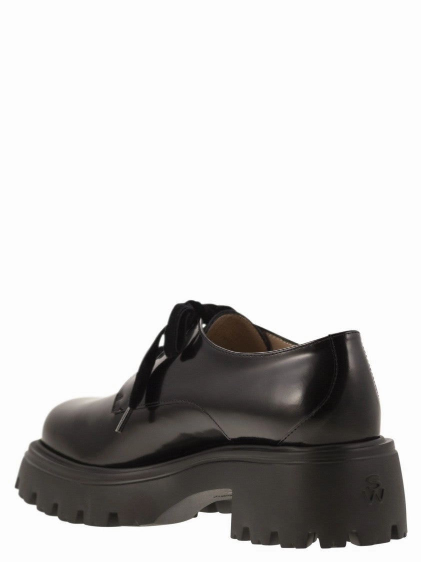 Moc Toe Derby Shoe Emerson Derby Black