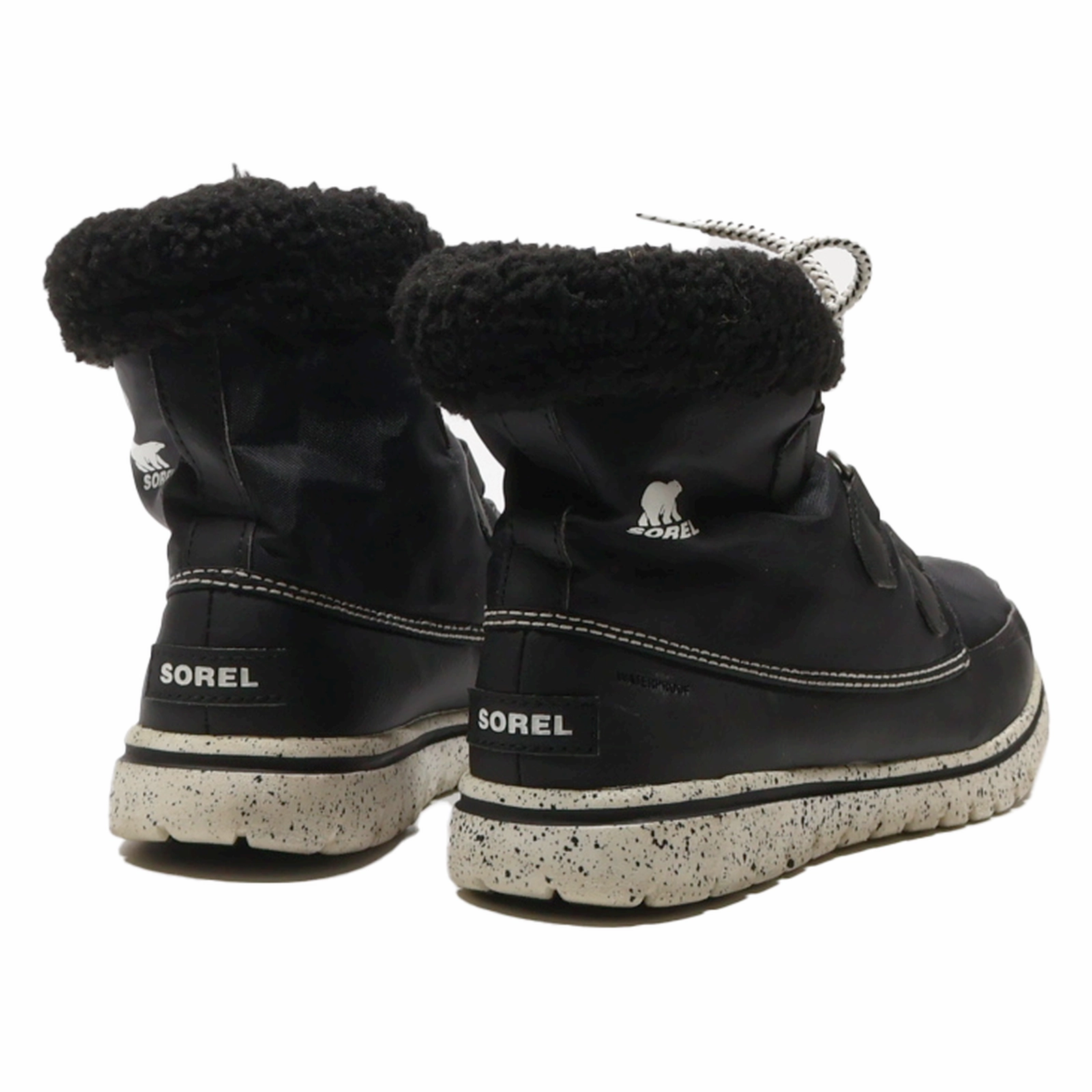 Best Snow Boots For New Walkers SOREL Snow Boots Black Synthetic Womens UK 6