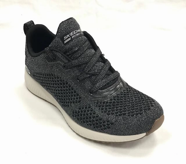 Af1 Sneakers Skechers scarpa sneakers da donna Bobs Squad Glitz Maker 117006 BLK nero