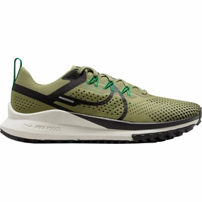 Men's Nike Pegasus Trail 4, Neutral Olive/Light Bone, 12.5 D Medium Mid Rise Trail Running Shoes