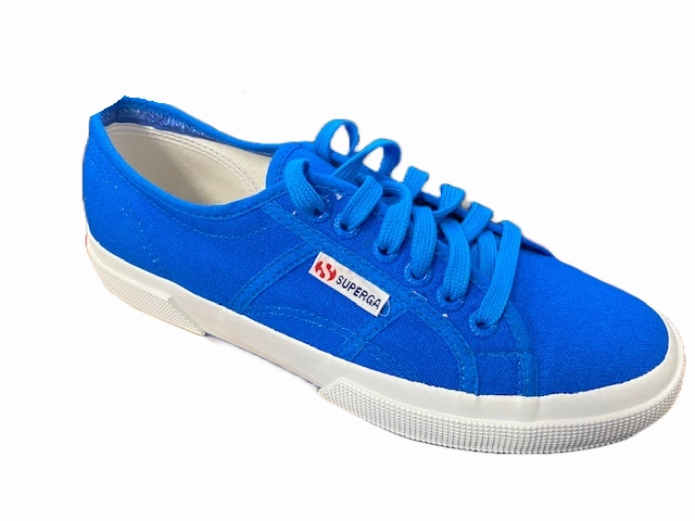 Sneakers P448 Sale Superga 2750 cotufluo sneakers in tela S007XH0 C81 Blue Fluo