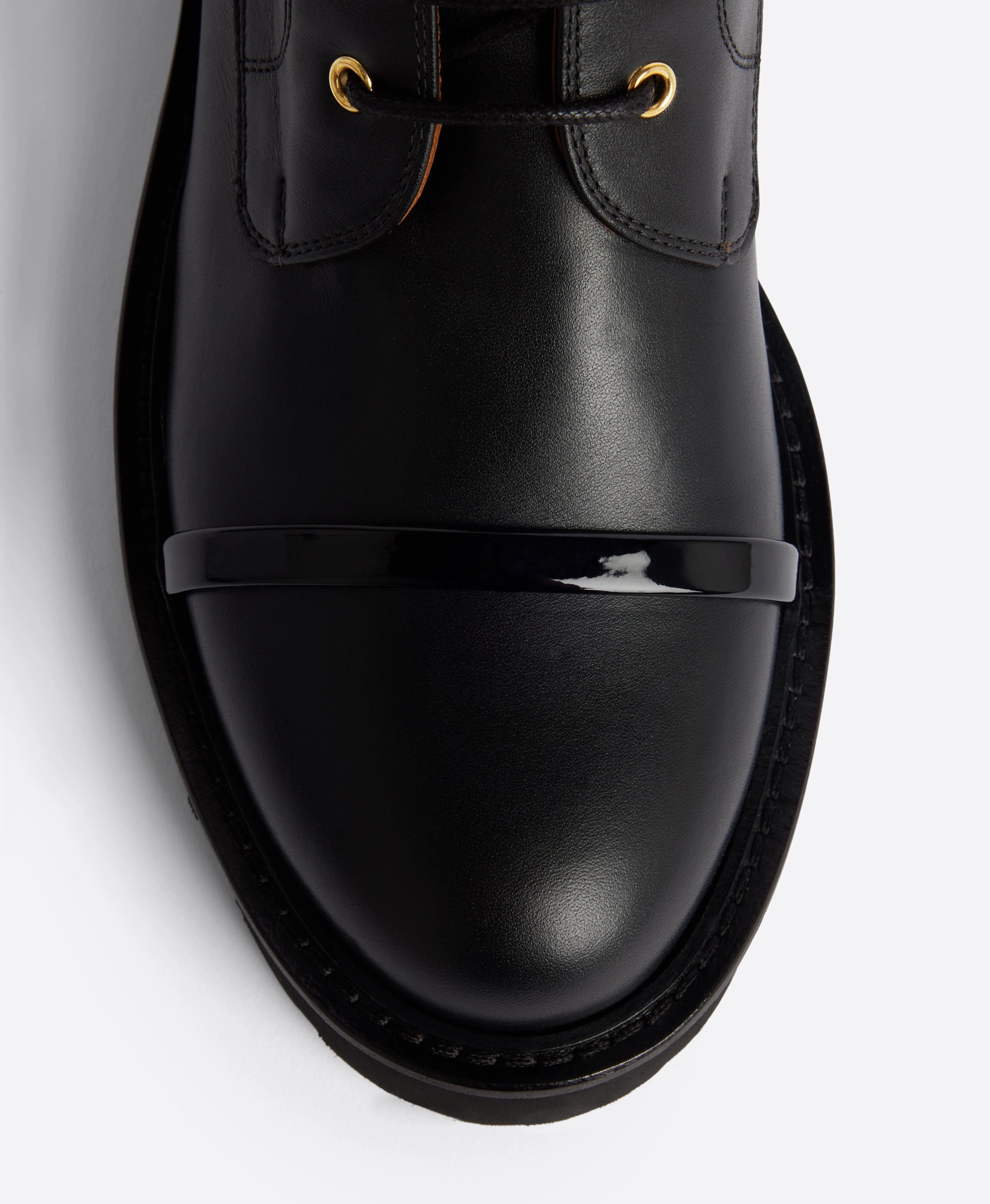 Most Durable Combat Boots Bryce Black Leather Combat boots