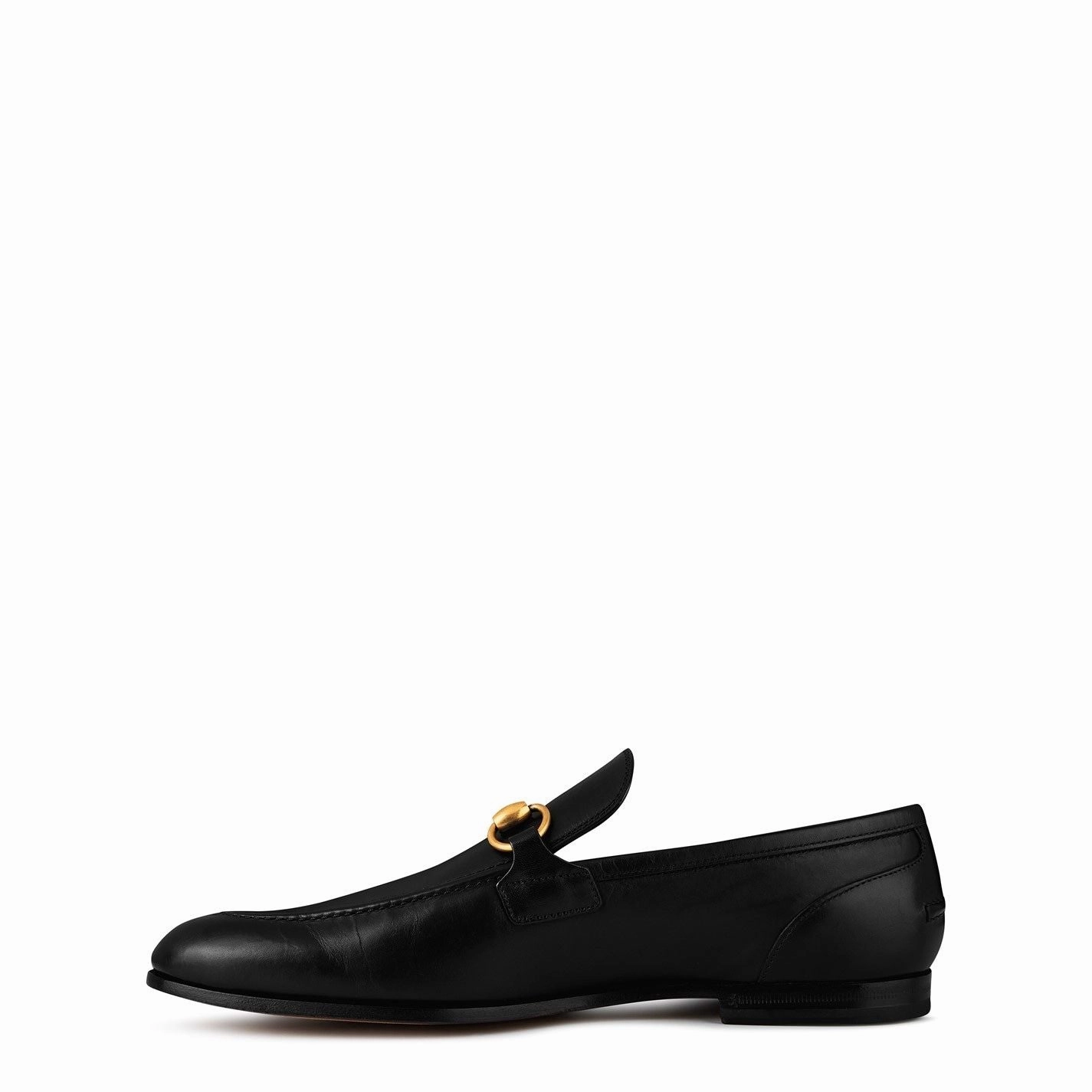 Bon Bon Loafers Gucci  Men's Horsebit Leather Jordaan Loafers Nero