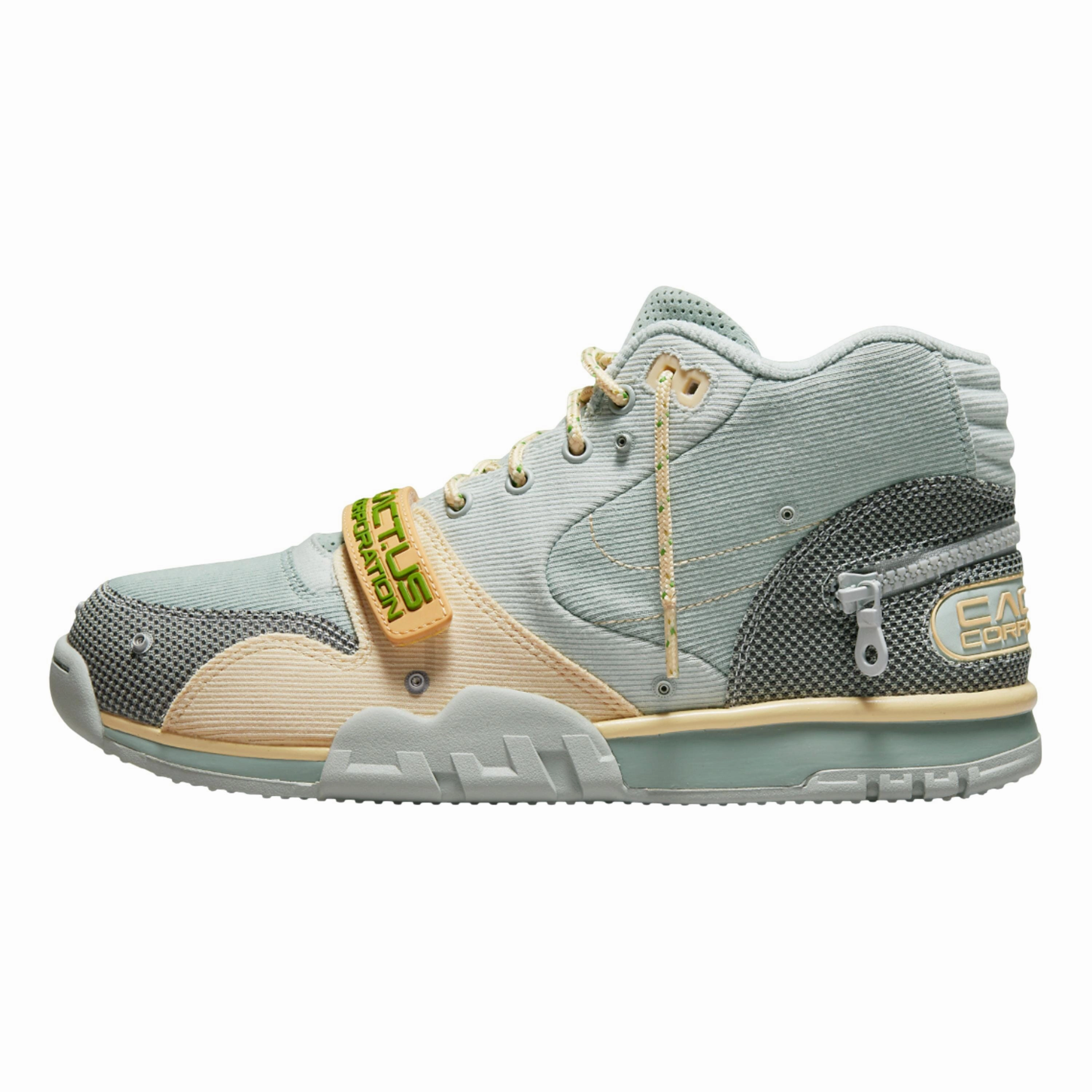 Nike Hybrid Shoes Nike Air Trainer 1/CJ Grey Haze/Olive Aura-Canvas  DR7515-001 Men's
