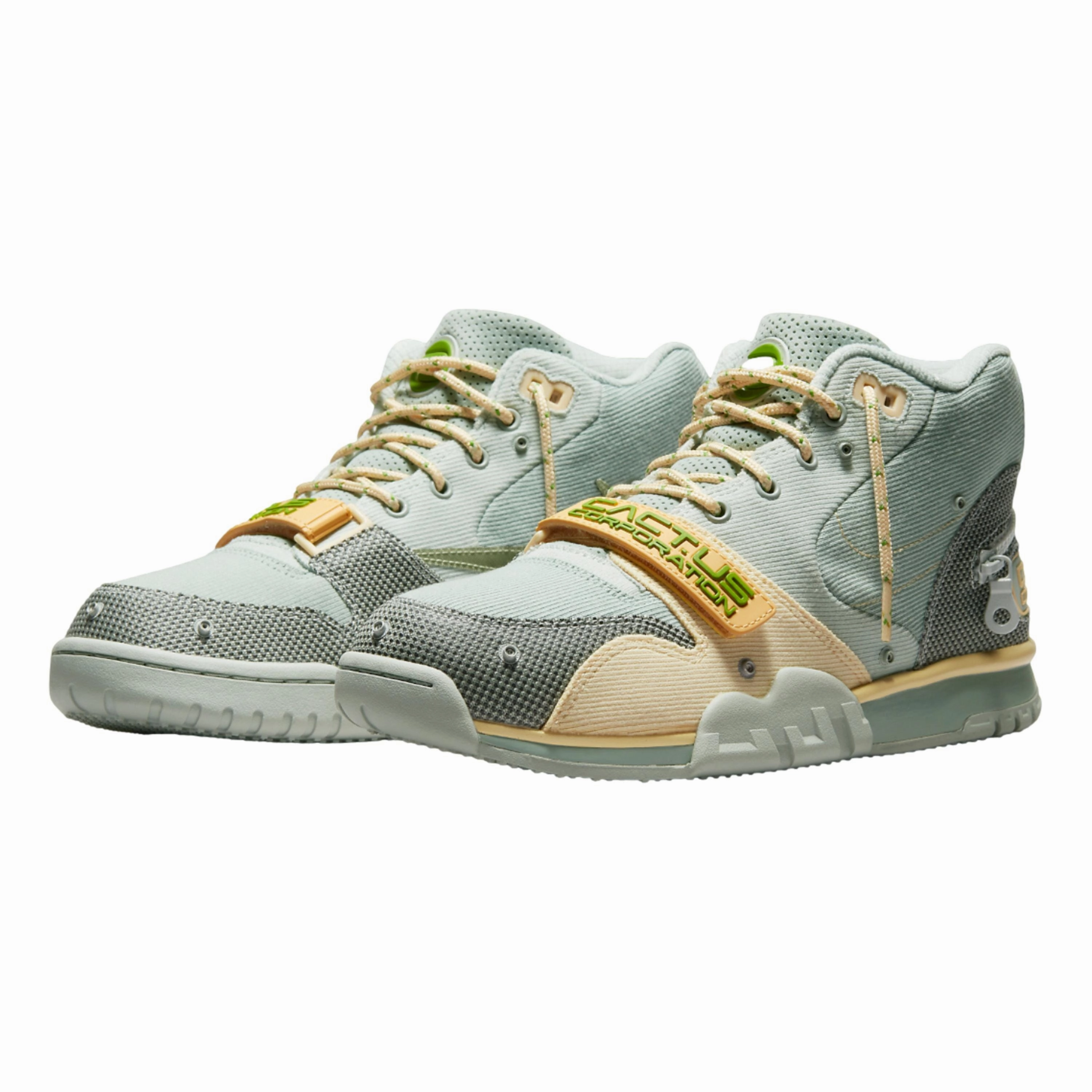Nike Air Trainer 1/CJ Grey Haze/Olive Aura-Canvas  DR7515-001 Men's Nike Shoes Draw